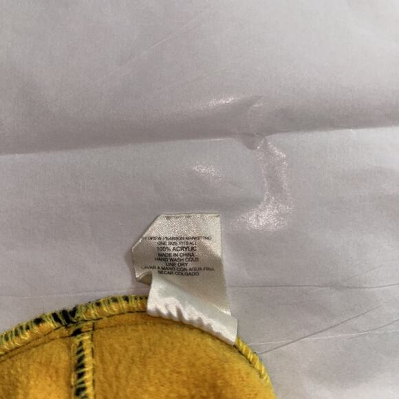 Vintage LA Lakers NBA Vintage Logo Knit Hat Black Yellow One Size - Picture 7 of 7